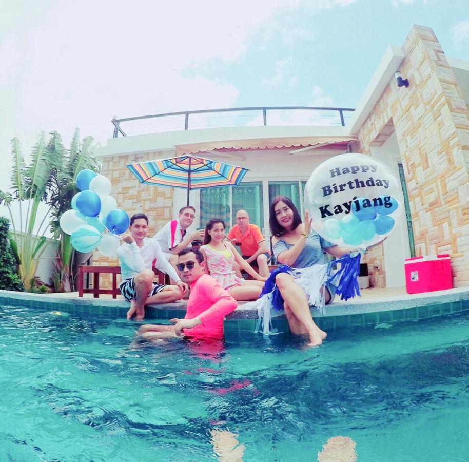 Rocky Party Pool Villa Huahin 3 Bedrooom With Bbq & Karaoke מראה חיצוני תמונה