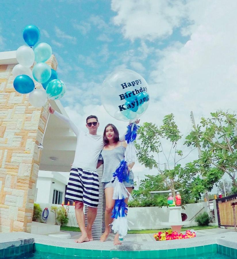 Rocky Party Pool Villa Huahin 3 Bedrooom With Bbq & Karaoke מראה חיצוני תמונה